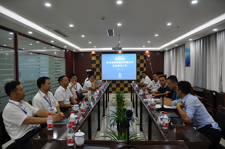 阳光城集团调查我碧桂园项目座谈会