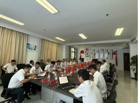 筑牢安全防线 冲刺百日攻坚 | 7790必发集团官网建设8月出产、安全、质量治理总结会议圆满召开!